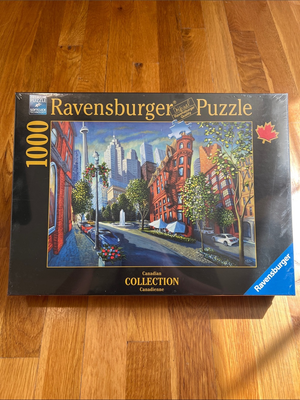 NEW Ravensburger Canadian Collection The Flat Iron 1000 pc puzzle